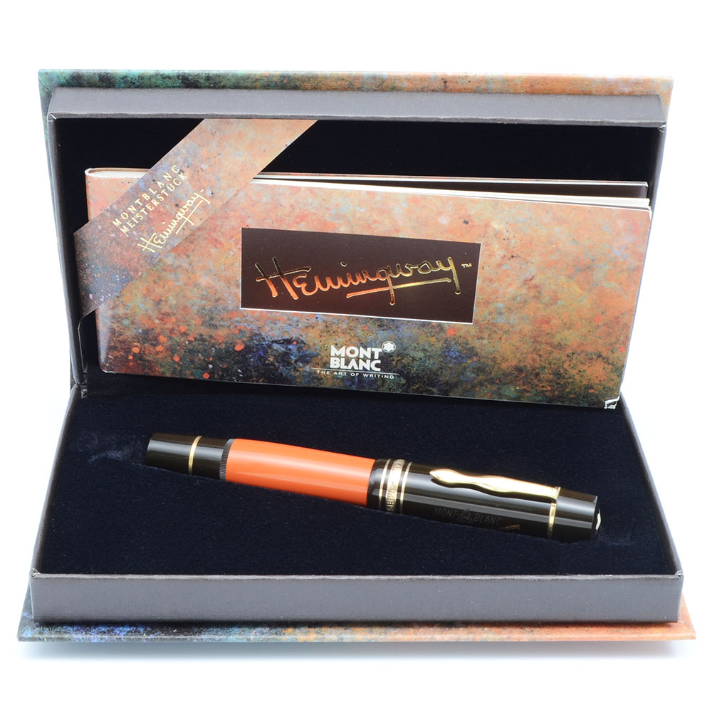 Montblanc Meisterstuck Hemingway (SE) Fountain Pen - Coral Red